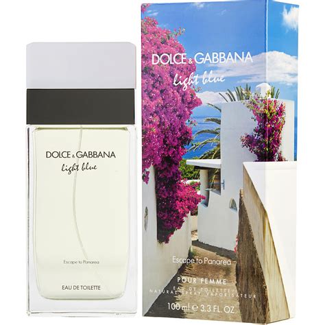 perfume dolce gabbana escape to panarea|Light Blue Escape to Panarea Dolce&Gabbana for women.